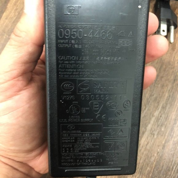 HP 0950-4466 PhotoSmart OfficeJet AC Power Adapter Charger 40W 16-32V - Picture 2 of 4